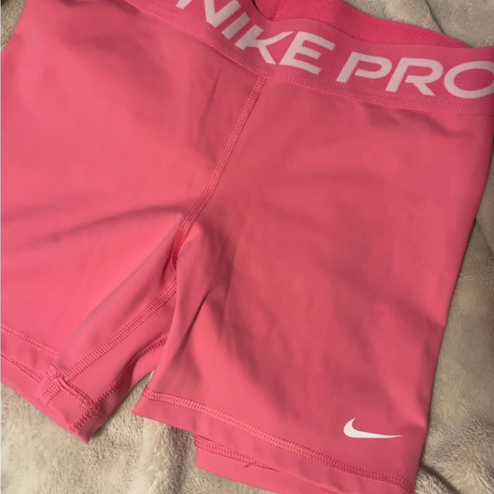Nike Pro Pink Athletic Shorts